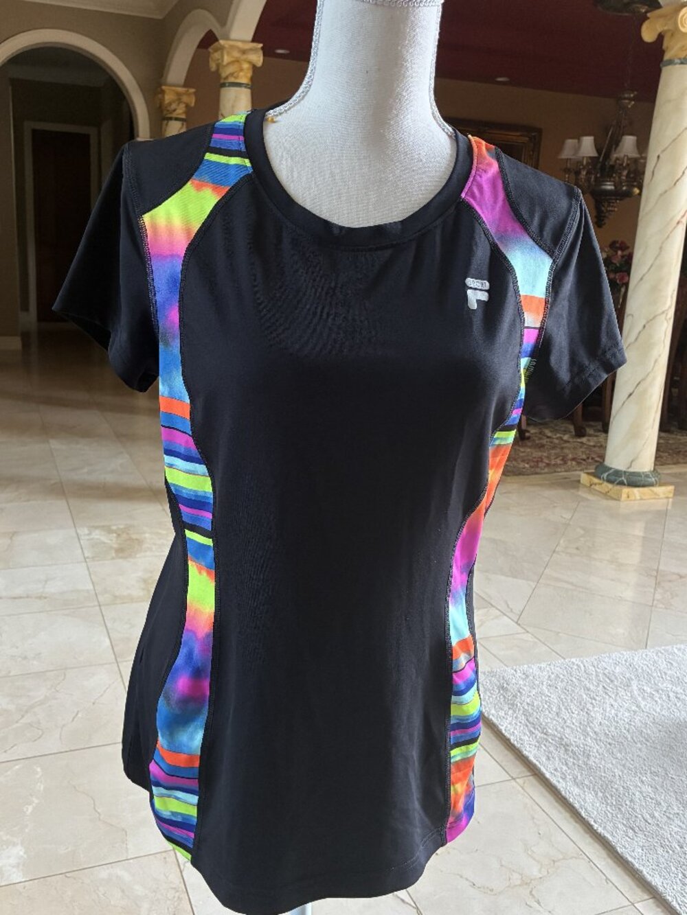 Women's Fila Sports shirt, Size Med Live In Motion Perfect for all activities
